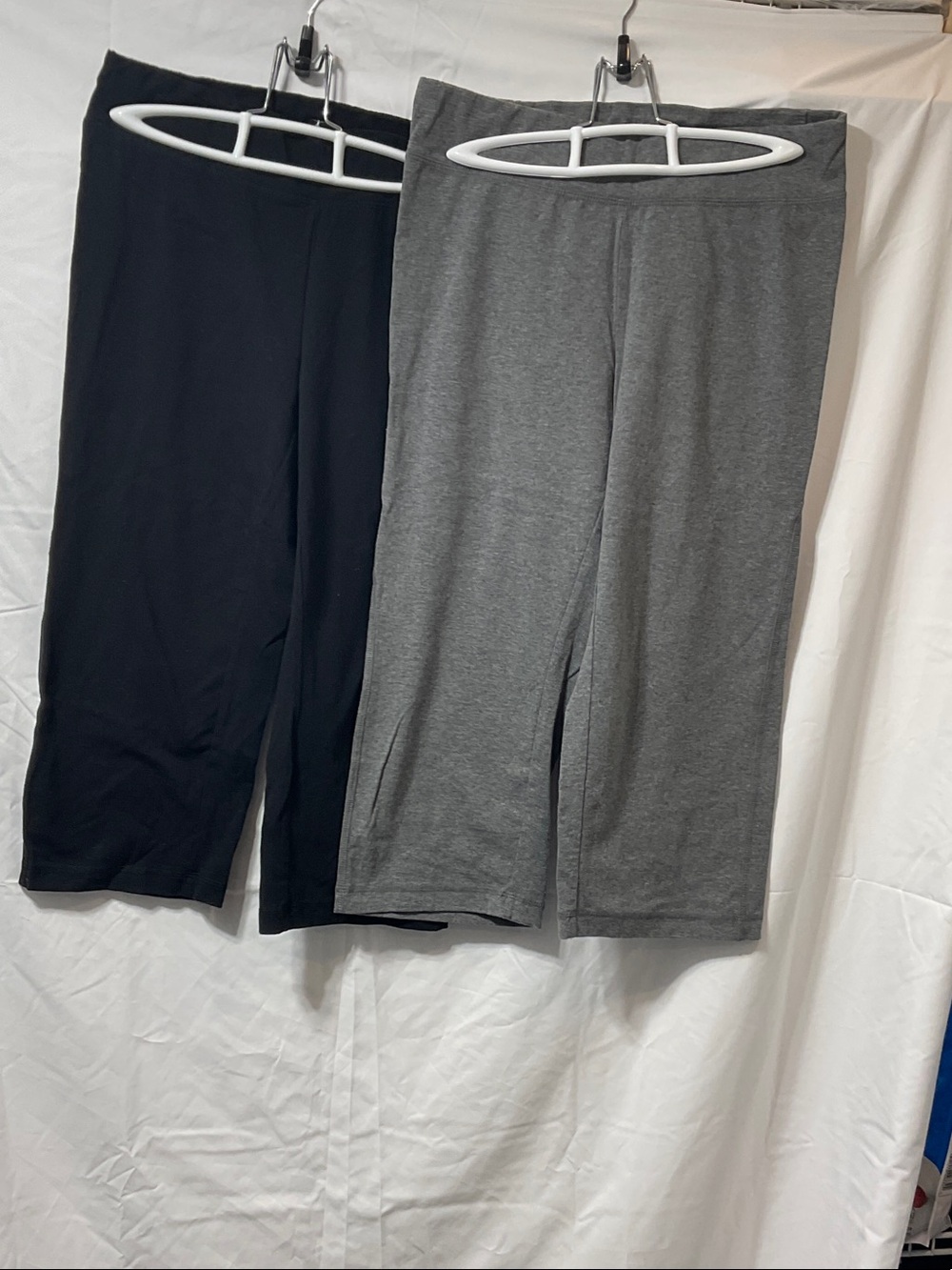 Two Pairs of Danskin Capri Pants.